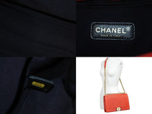 Load image into Gallery viewer, CHANEL シャネル ボーイシャネル ワッフル チェーンショルダーバッグ 18番台 ラムスキン レッド 赤 ココマーク ゴールド金具 中古 55975