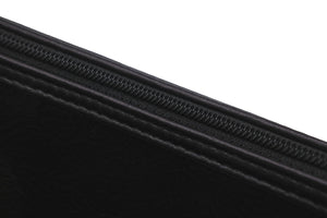 LOEWE ロエベ ポーチ 化粧ポーチ バニティ ロゴ入り 箱付き 100409 ブラック シルバー金具 美品 中古 55982