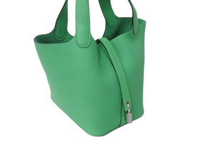 新品未使用 HERMES エルメス ピコタンロック カーゴ PM ハンドバッグ トリヨンクレマンス 中古 U刻印 55991
