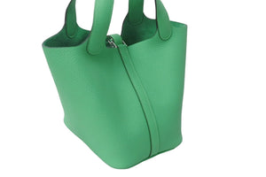 新品未使用 HERMES エルメス ピコタンロック カーゴ PM ハンドバッグ トリヨンクレマンス 中古 U刻印 55991