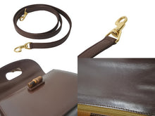 Load image into Gallery viewer, GUCCI グッチ バンブー 2WAYバッグ ハンドバッグ ショルダーバッグ 000 46 0018 レザー ブラウン ゴールド金具 美品 中古 55993