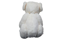 Load image into Gallery viewer, GUCCI グッチ GGキャンバス ファー ぬいぐるみ 人形 テディーベア クマ ホワイト 白 7077722 美品 中古 55996