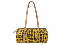 Load image into Gallery viewer, 極美品 LOUIS VUITTON ルイヴィトン×草間彌生 ショルダーバッグ パピヨン モノグラム パンプキンドット イエロー M40688 中古 55997