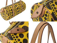 Load image into Gallery viewer, 極美品 LOUIS VUITTON ルイヴィトン×草間彌生 ショルダーバッグ パピヨン モノグラム パンプキンドット イエロー M40688 中古 55997