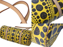 Load image into Gallery viewer, 極美品 LOUIS VUITTON ルイヴィトン×草間彌生 ショルダーバッグ パピヨン モノグラム パンプキンドット イエロー M40688 中古 55997