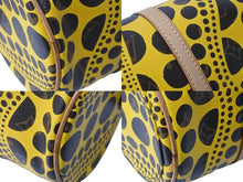 Load image into Gallery viewer, 極美品 LOUIS VUITTON ルイヴィトン×草間彌生 ショルダーバッグ パピヨン モノグラム パンプキンドット イエロー M40688 中古 55997