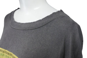 SAINT MICHAEL セントマイケル × 河村康輔 コラボ 1ドル紙幣モチーフ コットン グレー XXXL SM-A22-0000-083 美品 中古 56006 
