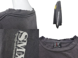 SAINT MICHAEL セントマイケル × 河村康輔 コラボ 1ドル紙幣モチーフ コットン グレー XXXL SM-A22-0000-083 美品 中古 56006 