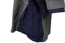 Load image into Gallery viewer, Sacai サカイ 半袖Ｔシャツ異素材 ドッキング ドローコード サイズ 3 グレー ネイビー 22-02872M 美品 中古 56010