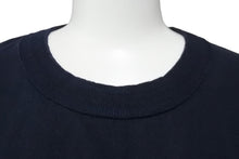 Load image into Gallery viewer, Sacai サカイ 半袖Ｔシャツ 異素材 ドッキング サイドスナップ ネイビー カーキ サイズ4 22-02733M 美品 中古 56011