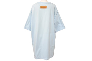 LOUIS VUITTON ルイヴィトン インサイドアウト 半袖Ｔシャツ トップス ブルー RM211 NPL HKY83W サイズXXXL 良品 中古 56012