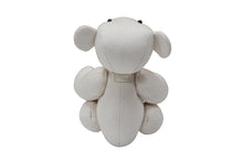 Load image into Gallery viewer, GUCCI グッチ GGキャンバス ぬいぐるみ 人形 テディーベア クマ ホワイト 白 7077722 美品 中古 56019