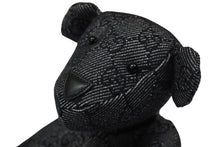 Load image into Gallery viewer, GUCCI グッチ GGキャンバス ぬいぐるみ 人形 テディーベア クマ ブラック 黒 7077722 美品 中古 56020