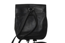 Load image into Gallery viewer, CHANEL シャネル ミニリュック チェーン レザー ココマーク ステッチ 4番台 ブラック シルバー金具 美品 中古 56063