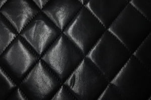 CHANEL シャネル ヴィンテージ リュック ココマーク マトラッセ 2番台 ラムスキン ブラック ゴールド金具 美品 中古 56064