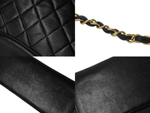 Load image into Gallery viewer, CHANEL シャネル ハンドバッグ マトラッセ 2WAY ショルダーバッグ 1番台 ブラック ラムスキン ゴールド金具 良品 中古 56065