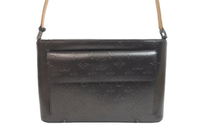 極美品 LOUIS VUITTON ルイヴィトン アルストン ショルダーバッグ ブラック モノグラム マット M55122 中古 56068