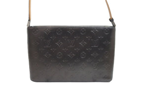 極美品 LOUIS VUITTON ルイヴィトン アルストン ショルダーバッグ ブラック モノグラム マット M55122 中古 56068