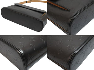 極美品 LOUIS VUITTON ルイヴィトン アルストン ショルダーバッグ ブラック モノグラム マット M55122 中古 56068