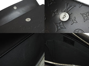 極美品 LOUIS VUITTON ルイヴィトン アルストン ショルダーバッグ ブラック モノグラム マット M55122 中古 56068