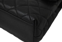 Load image into Gallery viewer, CHANEL シャネル ケリー型 ハンドバッグ トップハンドル 5番台 キャビアスキン ブラック ゴールド金具 美品 中古 56069