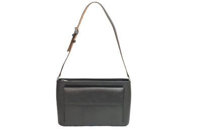 極美品 LOUIS VUITTON ルイヴィトン ショルダーバッグ M55122 アルストン ノワール モノグラムマット シルバー金具 中古 56071