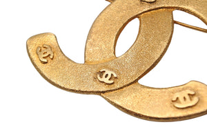 CHANEL シャネル ブローチ アクセサリー ココマーク 29刻印 1994年 GP メッキ ゴールド 19g レディース 美品 中古 56091