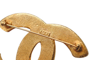 CHANEL シャネル ブローチ アクセサリー ココマーク 29刻印 1994年 GP メッキ ゴールド 19g レディース 美品 中古 56091