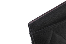 Load image into Gallery viewer, 極美品 CHANEL シャネル ココマーク カードケース クラシック キャビアスキン ブラック 29番台 中古 56113