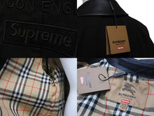 画像をギャラリービューアに読み込む, 未使用品 Supreme シュプリーム コート バーバリー Leather Collar Trench ブラック サイズ S 8053604 中古 56136 