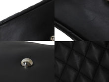 Load image into Gallery viewer, CHANEL シャネル ハンドバッグ ラージトート カンボンライン ココマーク 9番台 ブラック ホワイト 美品 中古 56142