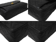 Load image into Gallery viewer, CHANEL シャネル ショルダーバッグ マトラッセ 2番台 ココマーク ココボール ブラック キャビアスキン ゴールド 美品 中古 56146