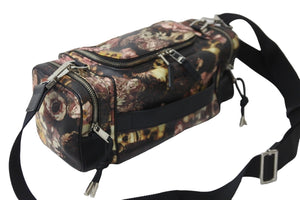 Christian Dior クリスチャンディオール ショルダーバッグ ヴァニタス柄スカルローズ 2WAY シルバー 美品 中古 56154