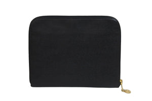 CHANEL シャネル ポーチ A06201 3番台 ココマーク キャビアスキン シリアルシール付き ブラック ゴールド金具 美品 中古 56159
