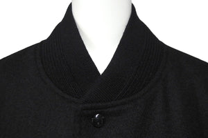 SAINT LAURENT サンローラン ブルゾン バーシティ テディジャケット サイズ54 ウール V85S354718Y197Q 美品 中古 56162 