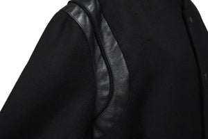 SAINT LAURENT サンローラン ブルゾン バーシティ テディジャケット サイズ54 ウール V85S354718Y197Q 美品 中古 56162 