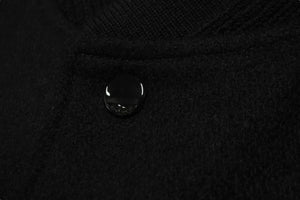 SAINT LAURENT サンローラン ブルゾン バーシティ テディジャケット サイズ54 ウール V85S354718Y197Q 美品 中古 56162 