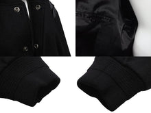 画像をギャラリービューアに読み込む, SAINT LAURENT サンローラン ブルゾン バーシティ テディジャケット サイズ54 ウール V85S354718Y197Q 美品 中古 56162 