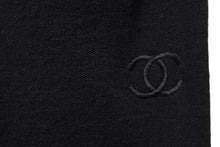 Load image into Gallery viewer, CHANEL シャネル ブルゾン シングル ライダース ジャケット ココマーク ブラック ウール サイズ34 P38075V21513 美品 中古 56182