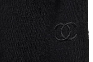 CHANEL シャネル ブルゾン シングル ライダース ジャケット ココマーク ブラック ウール サイズ34 P38075V21513 美品 中古 56182
