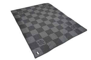 LOUIS VUITTON ルイヴィトン ブランケット M76561 クヴェルテュール ダミエ クラシック ジャイアント 美品 中古 56190