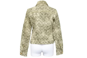 LOUIS VUITTON ルイヴィトン 村上隆 カモフラ デニムジャケット 2008aw RW082W WNJA31CON 美品 中古 56194