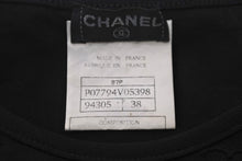 Load image into Gallery viewer, CHANEL シャネル 半袖Ｔシャツ ココマーク トップス ヴィンテージ 97P ブラック 38 P07794V05398 美品 中古 56198