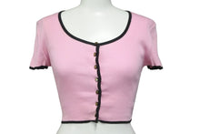 Load image into Gallery viewer, CHANEL シャネル 半袖Ｔシャツ ココマーク 95P ピンク コットン サイズ36 P05191V00233 美品 中古 56199