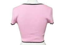 Load image into Gallery viewer, CHANEL シャネル 半袖Ｔシャツ ココマーク 95P ピンク コットン サイズ36 P05191V00233 美品 中古 56199