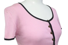 Load image into Gallery viewer, CHANEL シャネル 半袖Ｔシャツ ココマーク 95P ピンク コットン サイズ36 P05191V00233 美品 中古 56199