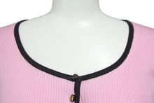 Load image into Gallery viewer, CHANEL シャネル 半袖Ｔシャツ ココマーク 95P ピンク コットン サイズ36 P05191V00233 美品 中古 56199