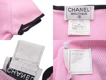Load image into Gallery viewer, CHANEL シャネル 半袖Ｔシャツ ココマーク 95P ピンク コットン サイズ36 P05191V00233 美品 中古 56199