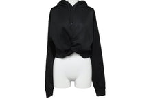 Load image into Gallery viewer, T by ALEXANDER WANG ティーバイアレクサンダーワン パーカー フーディー ブラック サイズXS 美品 中古 56213