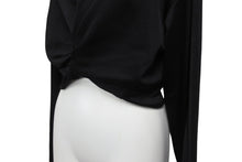 Load image into Gallery viewer, T by ALEXANDER WANG ティーバイアレクサンダーワン パーカー フーディー ブラック サイズXS 美品 中古 56213